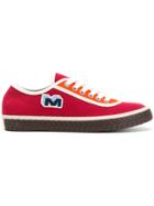 Marni Lace-up Sneakers - Red