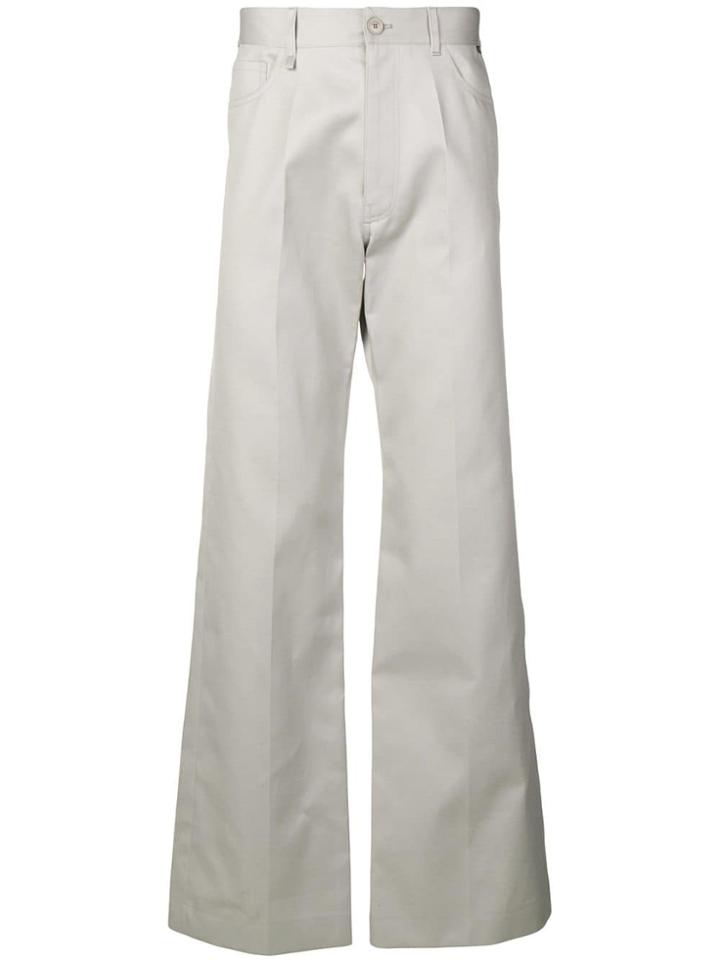 Balenciaga Wide-leg Trousers - Grey