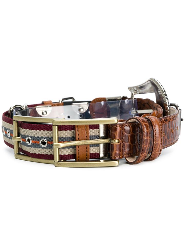 Y / Project Patchwork Belt - Multicolour