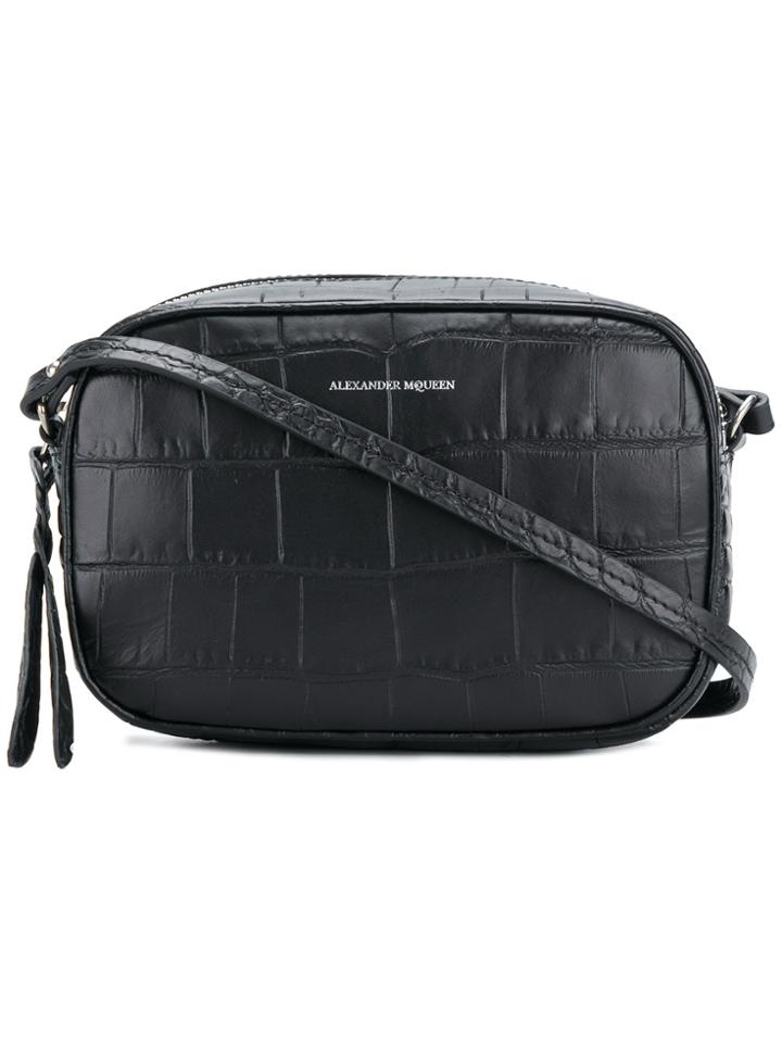 Alexander Mcqueen Small Camera Crossbody Bag - Black