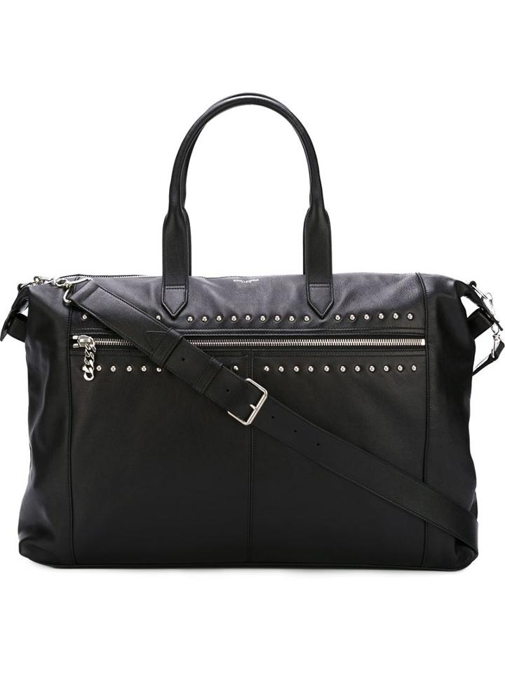 Saint Laurent Studded Tote