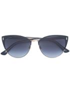 Gucci Eyewear Cat-eye Sunglasses - Black