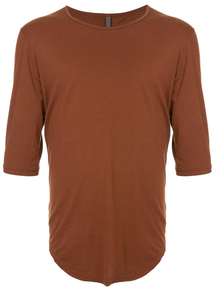 Kazuyuki Kumagai 3/4 Sleeves T-shirt - Brown