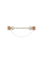 Dolce & Gabbana Rhinestone-embellished Lapel Pin - Silver