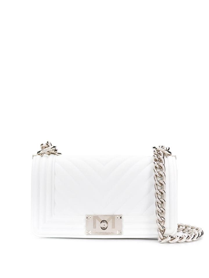Marc Ellis Quilted Cross Body Bag - White