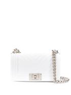 Marc Ellis Quilted Cross Body Bag - White