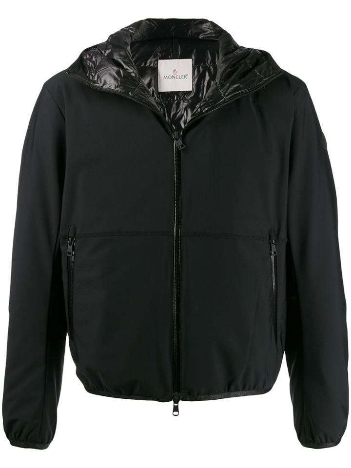 Moncler Duport Lightweight Hooded Jacket - Black