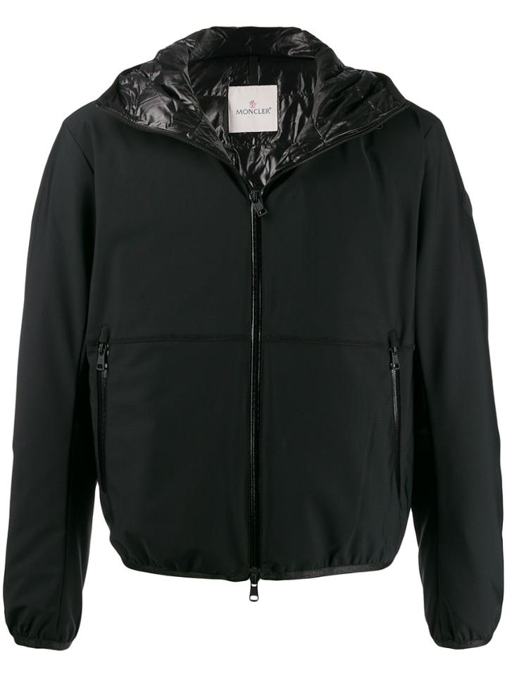 Moncler Duport Lightweight Hooded Jacket - Black