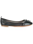 Marc Jacobs 'cleo' Studded Ballerina Flats - Black