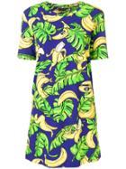 Love Moschino Banana Print Dress - Multicolour