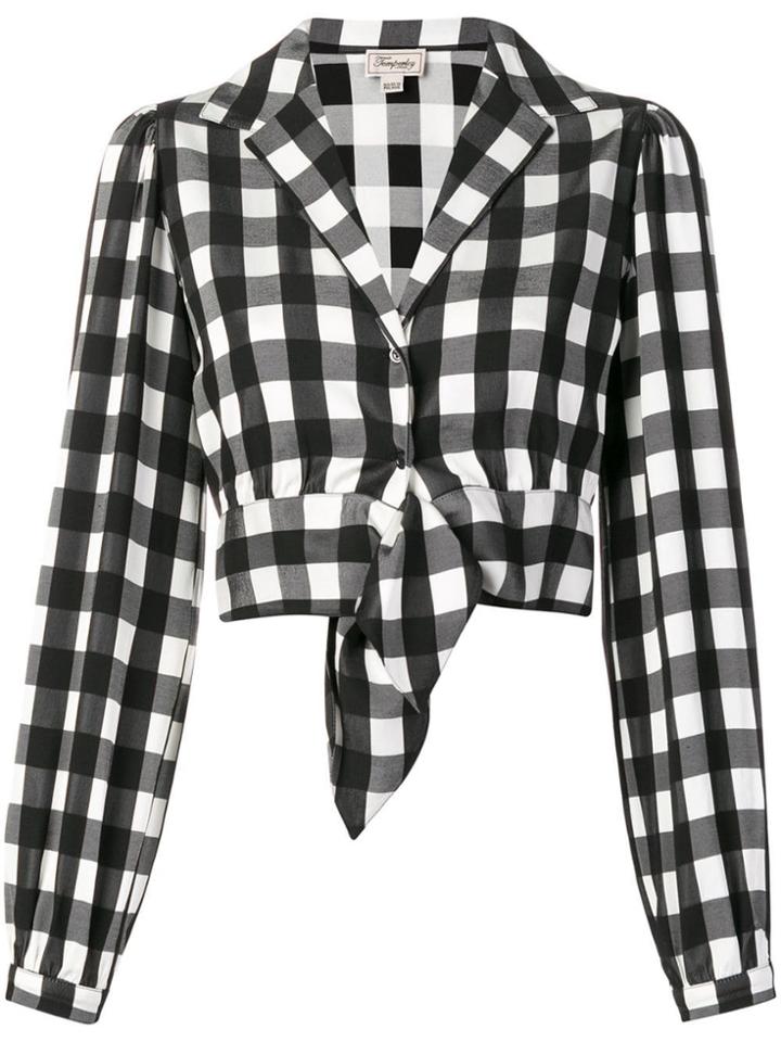 Temperley London Stirling Tie Shirt - Black