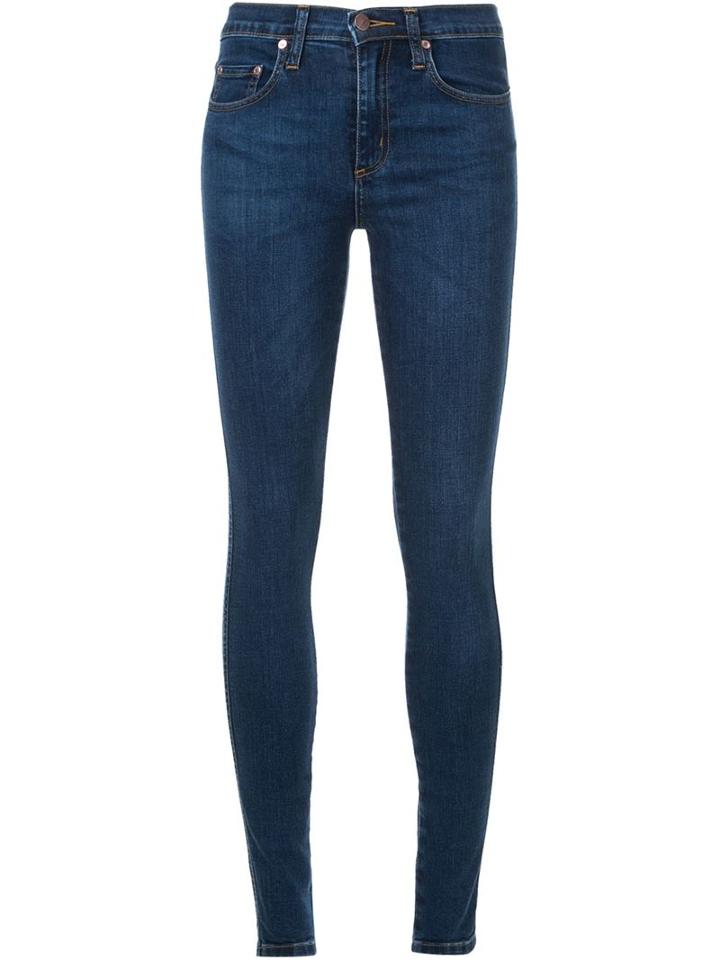 Nobody Denim Cult Skinny Jeans, Women's, Size: 32, Blue, Cotton/polyurethane