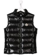 Moncler Kids Sleeveless Padded Gilet - Black