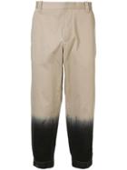 Ports V Dip Dye Trousers - Neutrals