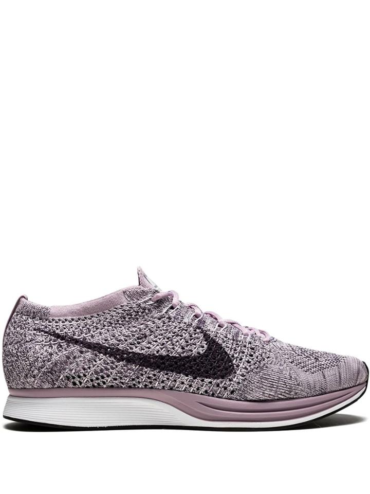 Nike Flyknit Racer Sneakers - Purple