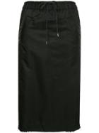 Sacai Drawstring Waist Skirt - Black