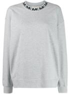Michael Michael Kors Logo Print Sweatshirt - Grey