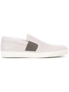 Lanvin Pull-on Slip On Sneakers - Grey