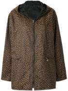 Fendi Vintage Reverislbe Hooded Coat - Brown