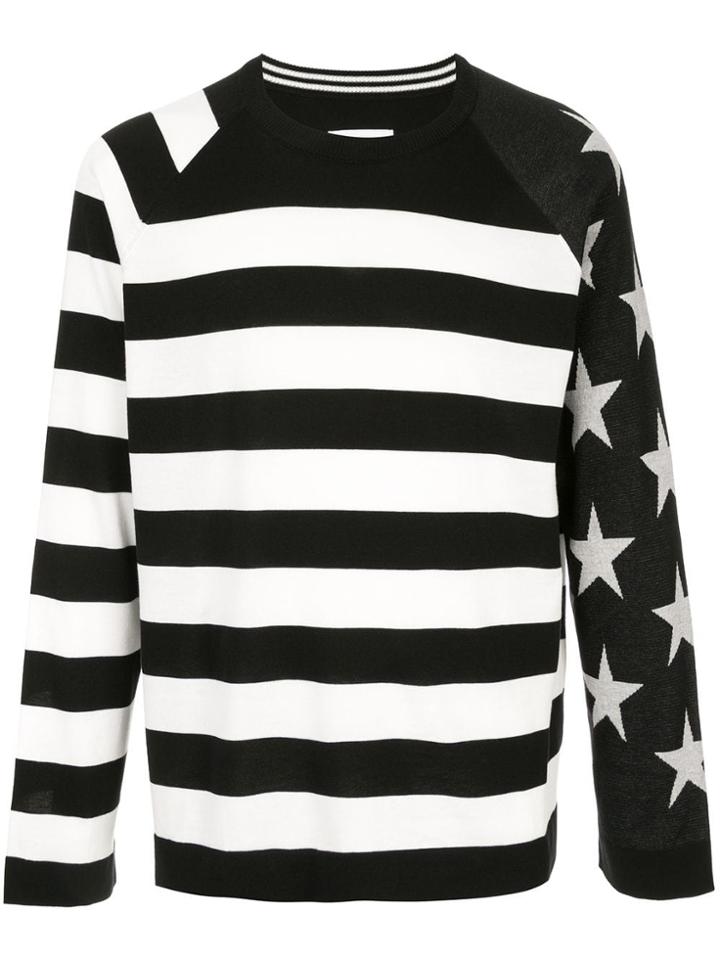 Takahiromiyashita The Soloist Striped Jumper - White