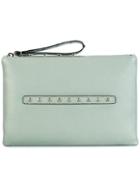 Red Valentino Star Stud Clutch, Women's, Green, Leather