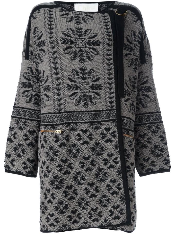 Chloé Jacquard Coat