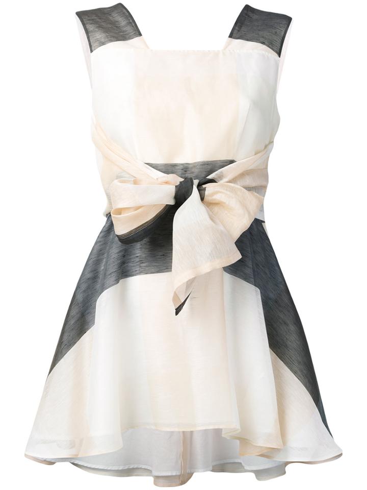 Sportmax Bow Tie Tank Top - Nude & Neutrals
