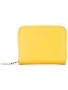 Smythson Double Zip Wallet - Yellow & Orange