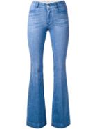 Stella Mccartney Flared Jeans, Women's, Size: 25, Blue, Cotton/polyester/spandex/elastane