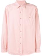 Ami Alexandre Mattiussi Classic-wide Fit Shirt With Buttoned Chest