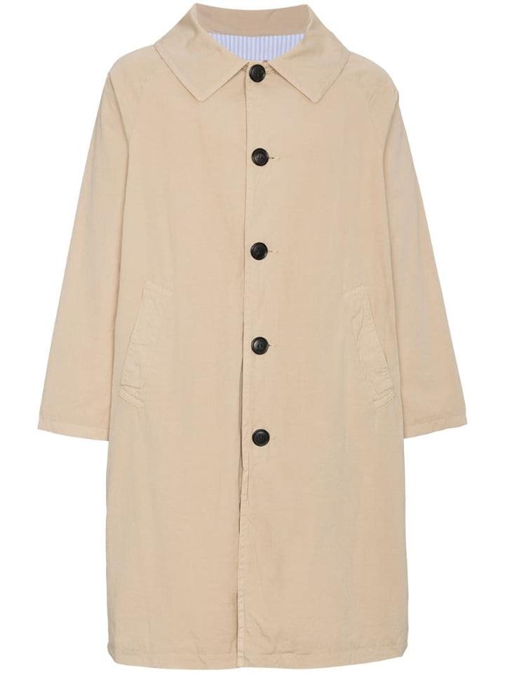 Visvim Napier Driving Cotton Coat - Neutrals