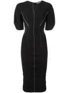 Sportmax 'genny' Dress, Women's, Size: 44, Black, Acetate/viscose/spandex/elastane/polyamide