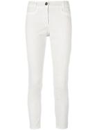 Marc Cain Skinny Trousers - White