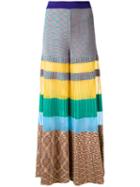 Missoni Knitted Palazzo Pants, Women's, Size: 38, Cotton/polyester/viscose