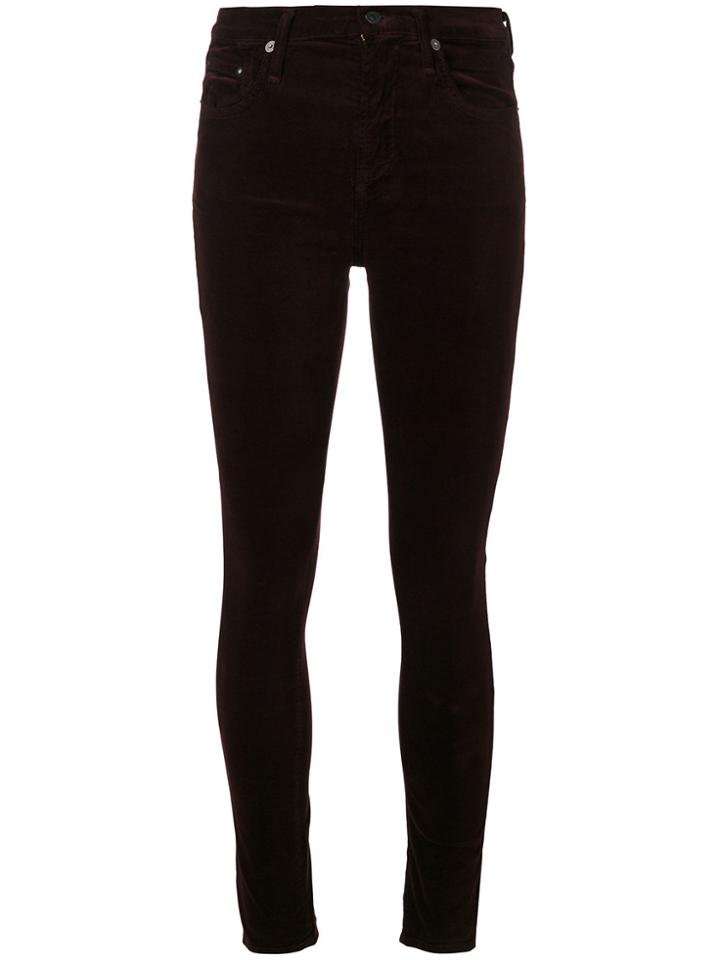 Citizens Of Humanity Super Skinny Jeans - Red