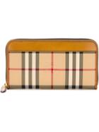 Burberry House Check Wallet - Nude & Neutrals