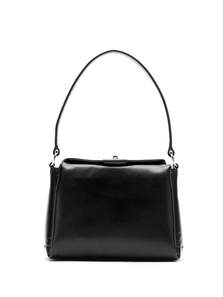 Reinaldo Lourenço Filha Pelica Leather Bag - Black