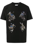 Our Legacy Rodeo Embroidered Cotton T-shirt - Black