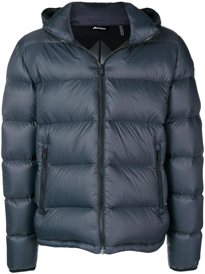 Moose Knuckles Padded Hooded Jacket - Grey