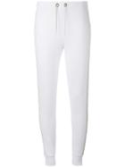 Philipp Plein - Track Pants - Women - Cotton/spandex/elastane - S, White, Cotton/spandex/elastane