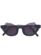 Kuboraum Tinted Cat Eye Sunglasses - Black