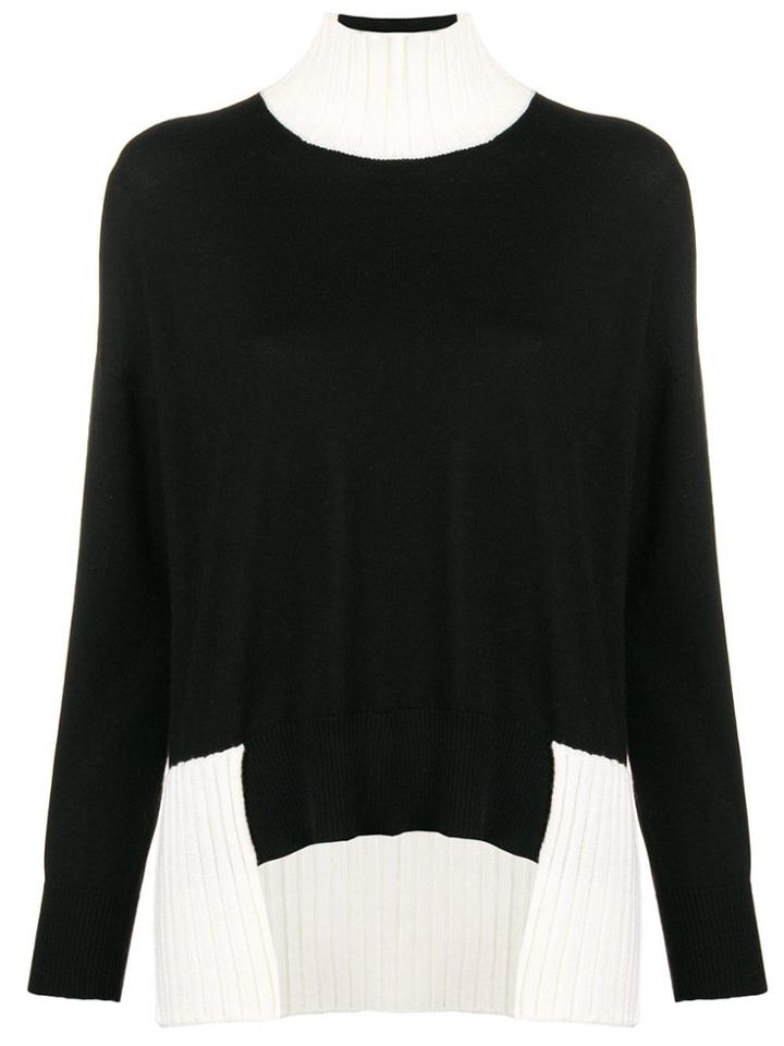 Pierantoniogaspari Asymmetric Hem Jumper - Black