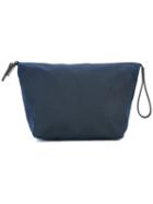Ally Capellino Igor Clutch, Men's, Blue, Leather/nylon/cotton