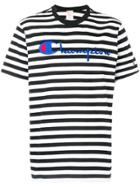 Champion Striped Logo T-shirt - Black