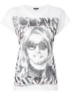 R13 - Cobain T-shirt - Women - Cotton/cashmere - S, White, Cotton/cashmere