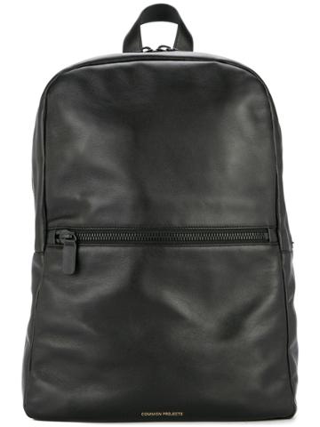 Common Projects Top Zip Classic Backpack - Black