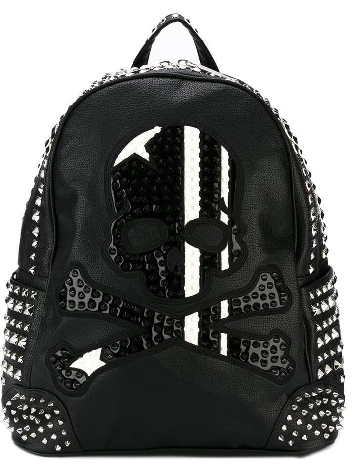 Philipp Plein Skull Studded Backpack