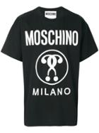 Moschino - Logo Print T-shirt - Men - Cotton - 50, Black, Cotton