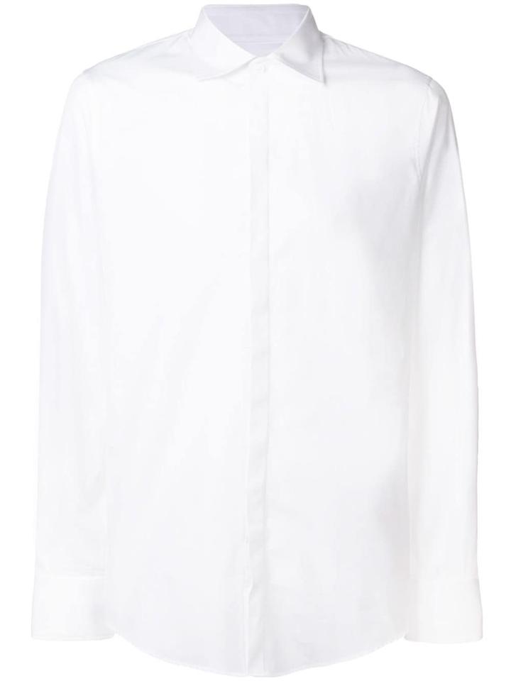 Dsquared2 Long-sleeve Fitted Shirt - White