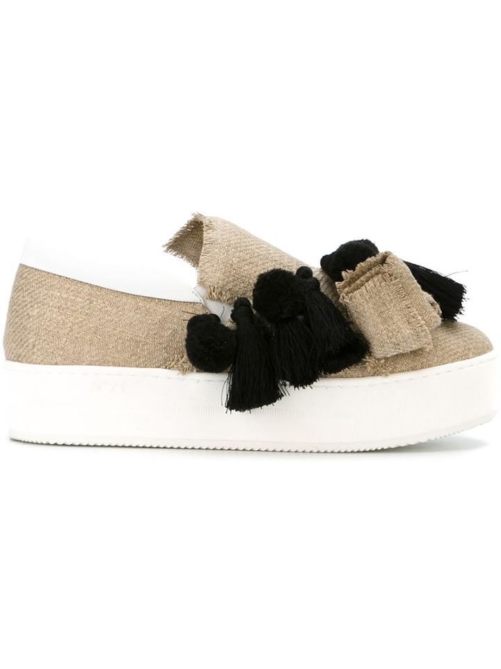 No21 Embellished Slip On Sneakers